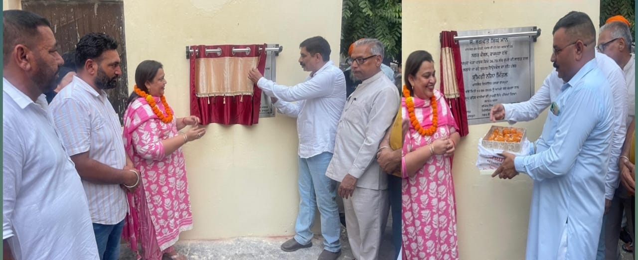 ਪੁਰਾਣਾ ਰਾਜਪੁਰਾ ਦੀ ਪਾਣੀ ਦੀ ਸਮੱਸਿਆ ਦਾ ਹੋਇਆ ਪੂਰਨ ਹੱਲ,  ਵਿਧਾਇਕਾ ਨੀਨਾ ਮਿੱਤਲ ਨੇ ਪੁਰਾਣਾ ਰਾਜਪੁਰਾ ਨਗਰ ਖੇੜਾ ਨੇੜੇ ਨਵੇਂ ਬੂਸਟਰ ਟਿਊਬਵੈੱਲ ਦਾ ਰੱਖਿਆ ਨੀਂਹ ਪੱਥਰ